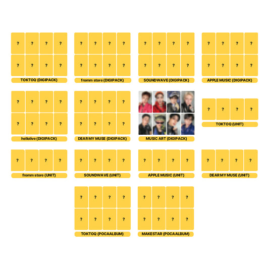 ATEEZ 'GOLDEN HOUR : Part.5' POB (DIGIPACK,UNIT,POCA)