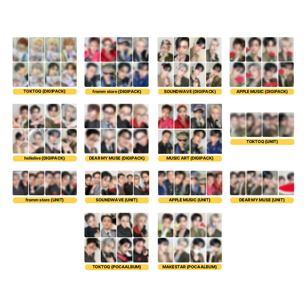 ATEEZ 'GOLDEN HOUR : Part.5' POB (DIGIPACK,UNIT,POCA)